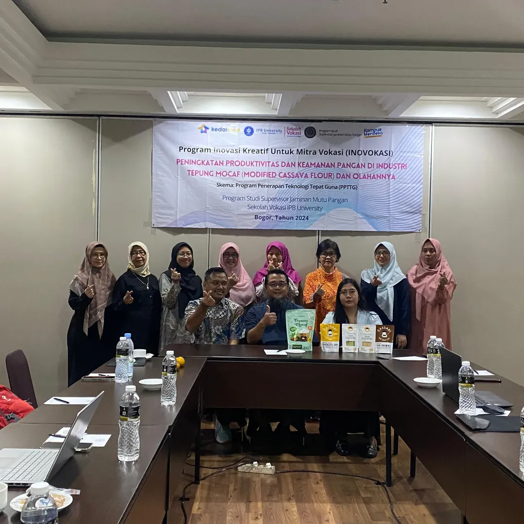 Pelatihan Keamanan dan Produktivitas Pangan dengan Vokasi IPB
